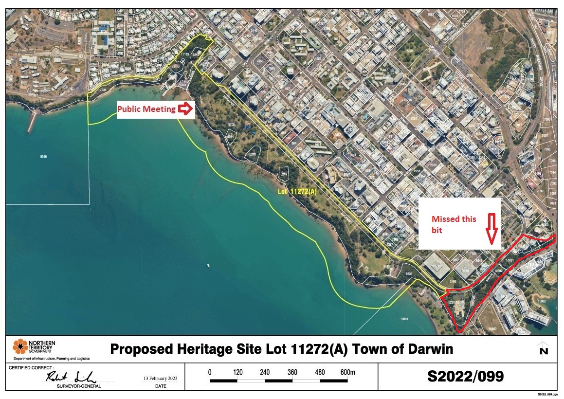 Proposed Heritage Declaration – The Esplanade Darwin